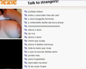 Hermosa Morena De Omegle me Enseña Sus Hermosas Tetas Grandes y Perfectas