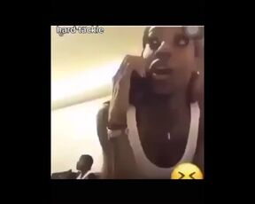 Hood Bitch Fucked while on the Phone