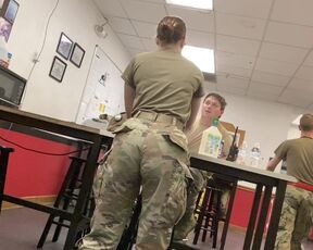 BIG JUICY MILITARY PAWG ASS PT5 (stone cold busted)