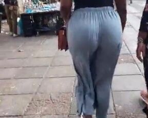 booty walk south African ass