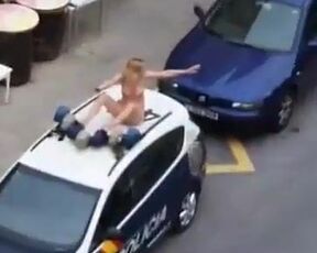 Public Nude Teen Slut Arrested