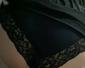 I love to cum on my wife’s knickers