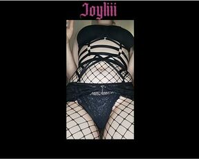 Ass Wiggle Big Tittie Goth Girl with Hot Black Lingerie - Joyliii