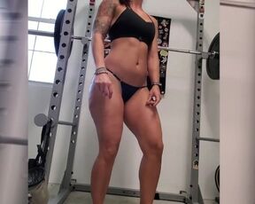 Your favorite fit Milf doing her thing in the gym for you, full video on my OF