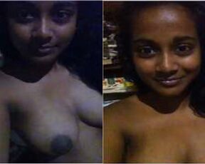 Cute indian hot college girl showing her boobs hot