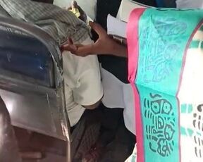 Tamil horny law college girl teasing oldman in bus