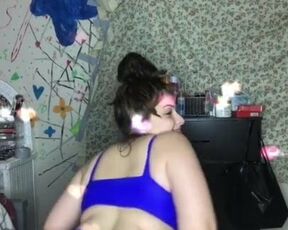 BBW twerk en string