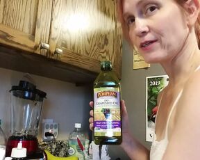 Aurora Willows shows how to make massage oil for your sore muscles