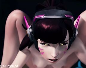 Dva Rides Futa Widow 4K Ai Upscaled