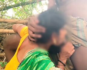 Indian village desi bhabhi jangal sex in forest fuck