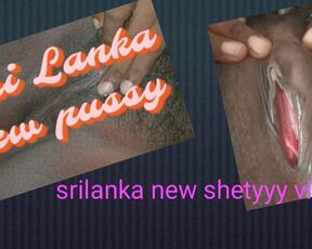 Srilanka shetyyy house wife black chubby pussy