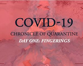 COVID-19: Chronicle of quarantine | Day 1 - fingering