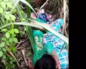 Shilpi bhabhi ko ganne ke khet me pela