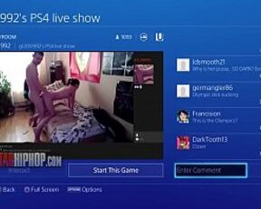 They Wildin' On That PS4- Playstation Livestream Turns Into An Adult Film