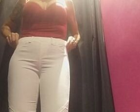 hidden camera! fitting room so sexy