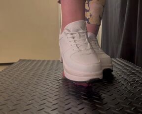 Shoejob with Roller Sneakers CBT - TamyStarly - Bootjob, Trampling, Ballbusting