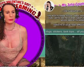 Another few excerpts from my Valentine's Day show, just dorking around playing Skyrim!