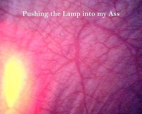 Look inside my Bladder as I push a Torch up my Ass - Preview