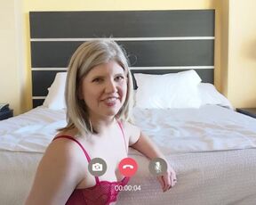 JOI and Cum Eating Instructional Video Call While I Fuck My Bull - Housewife Ginger