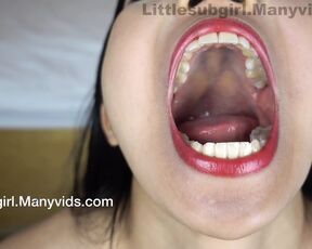 Japanese Girls Mouth Inspection