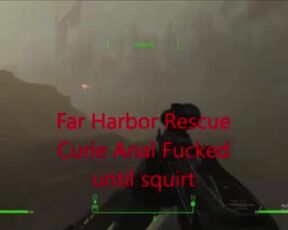 Curie Ass Fucked Outdoors on Roof | Fallout 4 Far Harbor